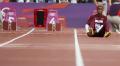 سقوط أول قطرية تشارك في الأولمبياد بعد 10 أمتار في سباق 100 متر