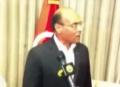  الرئيس التونسي يشتعل غضباً من صحفي ويشتمه